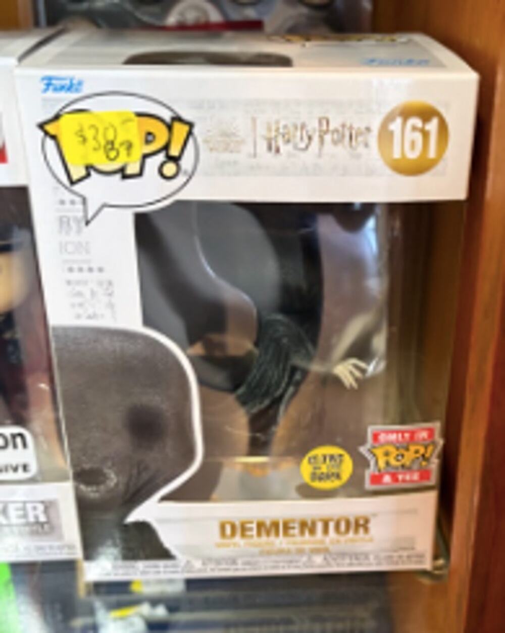 Funko Pop Harry Potter Dementor #161 Glow in Dark Pop & Tee Exclusive